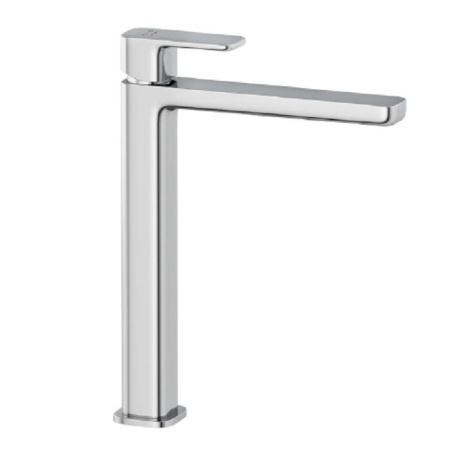 Смеситель для раковины, Kludi, Renon, 240, без донного клапана, цвет-хром 