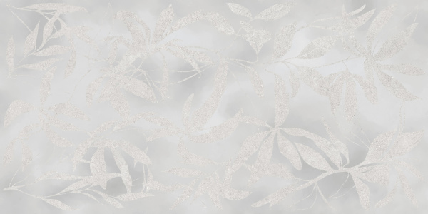 Artwall Цветы Серый Матовый 60x120 