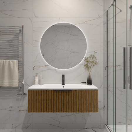 Раковина накладная Oliveeka, белая, NS70 