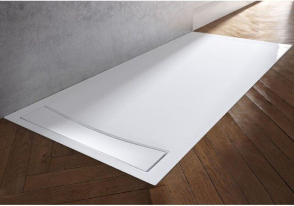 E62C80-00  Крышка слива для душевого поддона Flight NEUS 80 см, (блест.белый) 