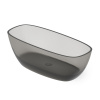 DEA DESIGN Soul Ванна отдельностоящая 170x72xh56 см, материал: Glasstech прозрачная смола, цвет: Smoky Black R4