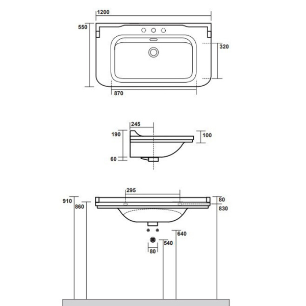 Kerasan Waldorf Заглушка для перелива, цвет золото 