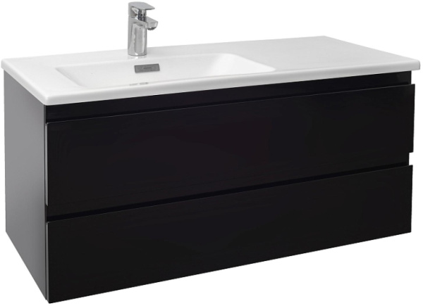 EB1318-J53  MADELEINE Тумба для раковины 100 см, цвет матовый черный 