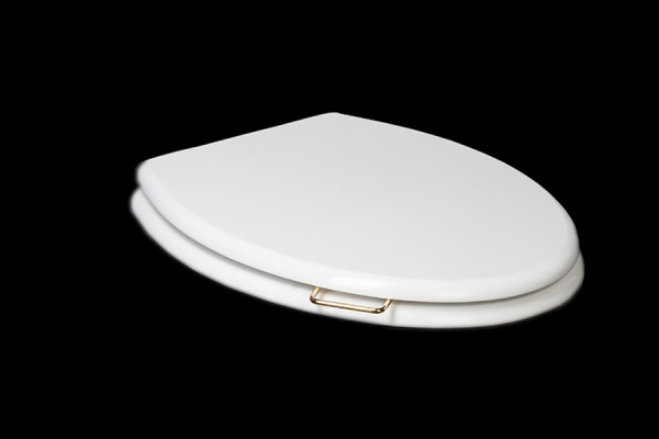 Крышка массив для унитаза Puro микролифт BRONZE_Комплект 