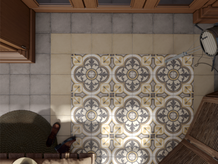  Art Noveau  Bisquit 20x20 натуральный 