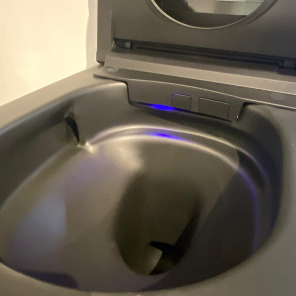 NEMO 977-2YB/BLACK Электронный унитаз с функцией биде, 600*380*400 в комплекте с крышкой-сиденьем 