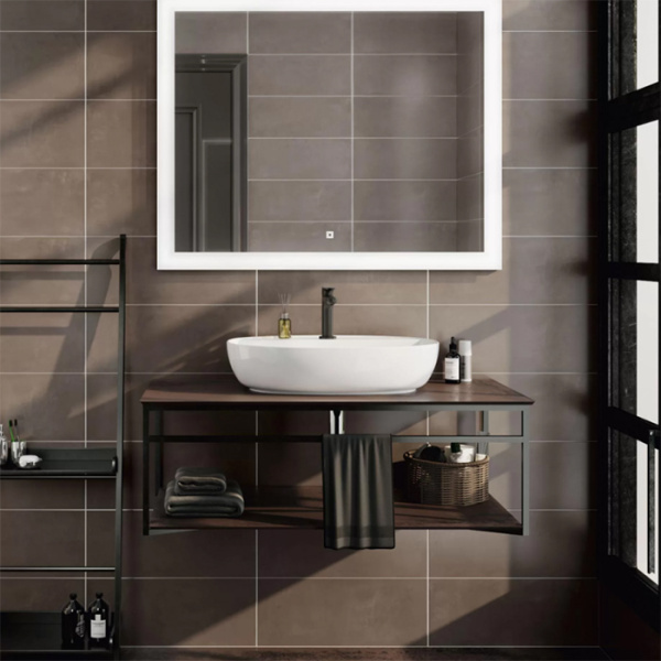 Kerama Marazzi Раковина PLAZA накладная 60*40*13,5см с 1 отв. под смеситель, без перелива, цвет белая глянцевая 