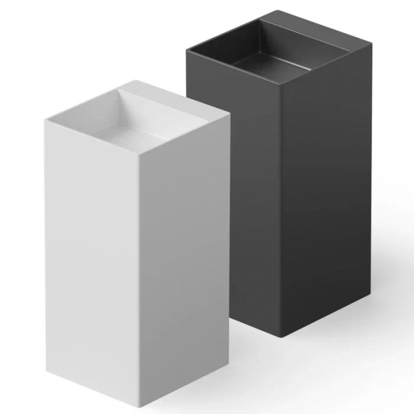 DEA DESIGN Washbasins Раковина напольная 42x45xh90 см, материал: Solid Surface искуственный камень, цвет: Black №16 