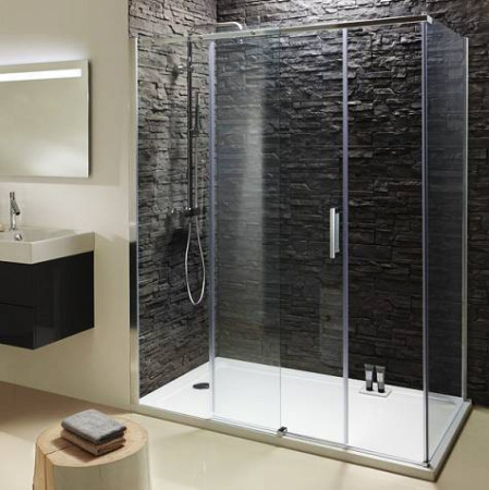 E22FC80-GA панель CONTRA боковая /80х195/(прозр. стекло) 