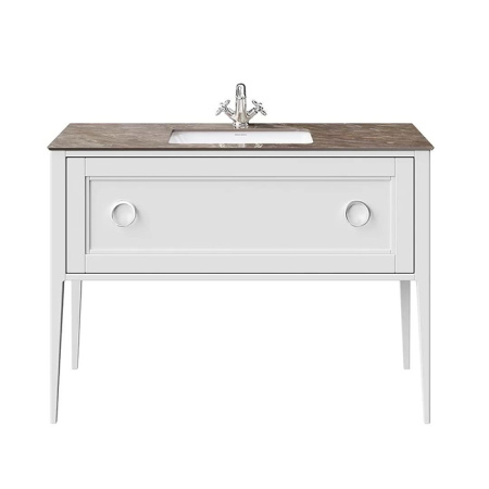 Kerama Marazzi Тумба PLAZA Classic NEO напольная 1 ящик 120, белая матовая 