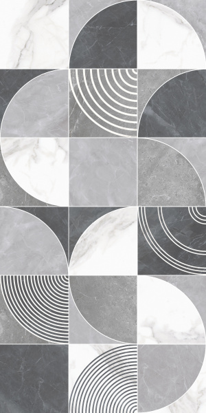 Керамогранит Decor 1147 glossy carving 60х120 