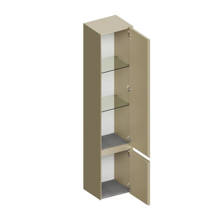 Kerama Marazzi Пенал CUBO подвесной правый 165, лимо матовый 