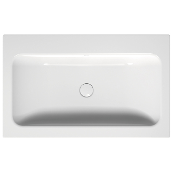 BETTE One Раковина встраиваемая на столешницу 800×495×130 мм,  с 1 отв под смес. с перел. с крепл. в компл.цвет белый (СПЕЦЦЕНА со склада) 