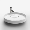 FALPER Eccentrico Накладная раковина  560х560х140 CRISTALPLANT