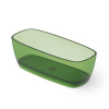 DEA DESIGN Soul Ванна отдельностоящая 170x72xh56 см, материал: Glasstech прозрачная смола, цвет: Emerald R3