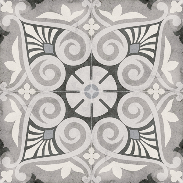  24418 ART NOUVEAU Opera Grey 20х20 см 