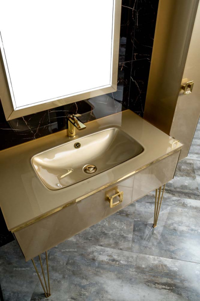 Ножки LUCIDO высокие золото пара 