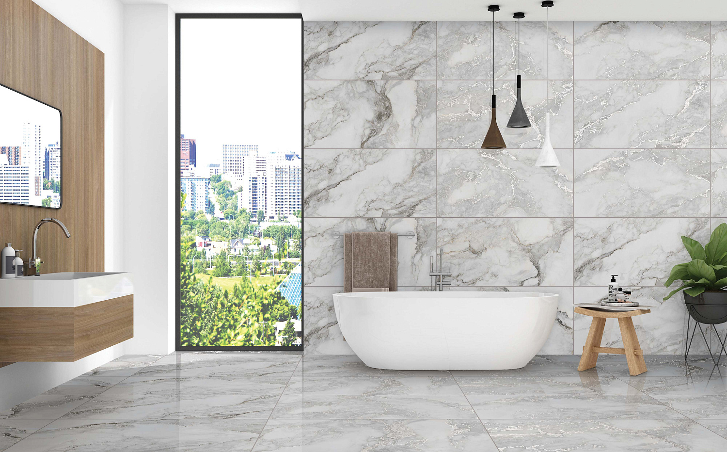  Prime White Lapato Carving 60x120 (1,44)