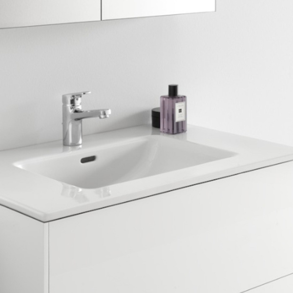 Laufen Pro S Комплект, раковина и база 800х500х610 мм, с 1 отв под смеситель,с 2 ящиками с мех. push-and-pull, белый глянцевый 