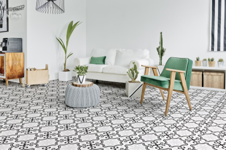   Барселона Бланко/белый 25x25 (1) 