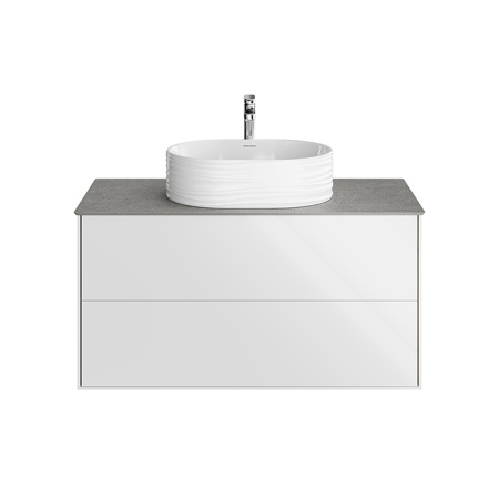 Kerama Marazzi Тумба PLAZA Modern подвесная 100 белый 2 ящика 