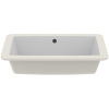 Ideal Standard Strada Раковина 595х440 мм, прямоугольная с переливом, встраиваемая снизу без отв. под смес., с крепежом, цвет: белый глянец 