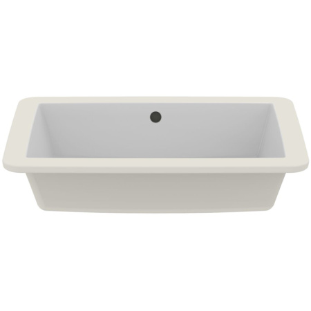 Ideal Standard Strada Раковина 595х440 мм, прямоугольная с переливом, встраиваемая снизу без отв. под смес., с крепежом, цвет: белый глянец 