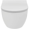 Ideal Standard Blend Подвесной унитаз с технологией смыва AquaBlade®, сиденье с микролифтом SLIM, цвет: белый 