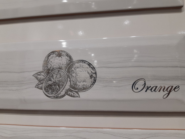 Декор Фрут Лагуна Апельсин 10x30 