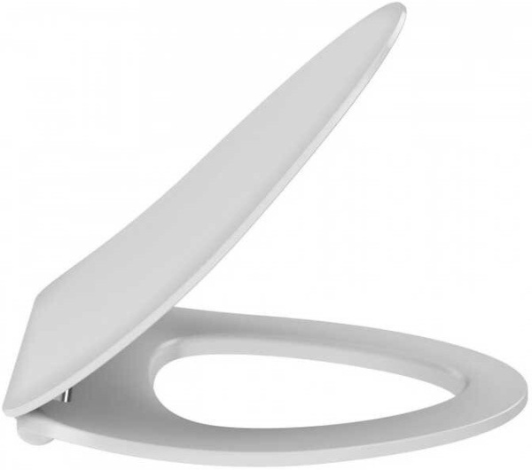 E20069-00 сиденье для унитаза NOUVELLE VAGUE дюропласт, микролифт, быстросъемное, тонкое (белый) 