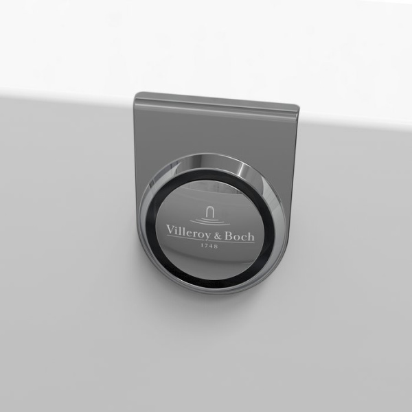 Villeroy&Boch Oberon 2.0 Ванна встраиваемая 1800*800*495, слив сбоку, в к-те ножки и слив-перелив хром, материал: Quaryl, цвет: альпийский белый 