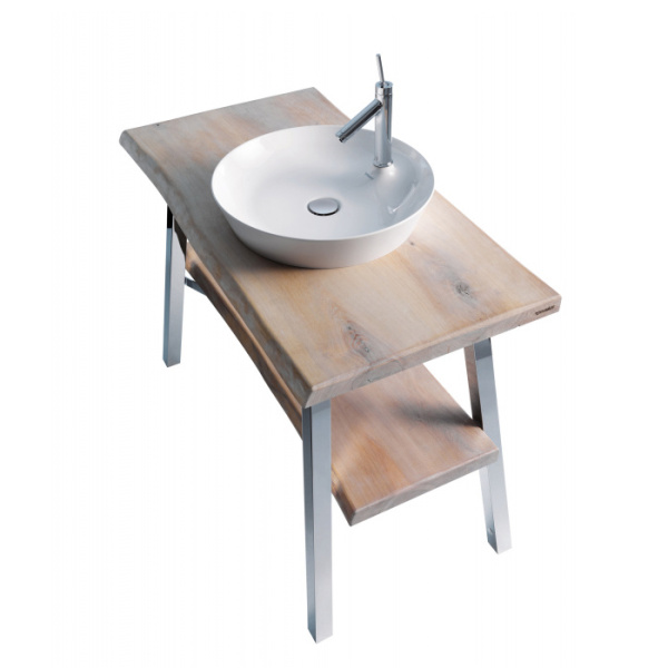 Duravit Cape Cod Раковина накладная ? 480mm , с 1 отв под смеситель, без перелива, цвет белый 