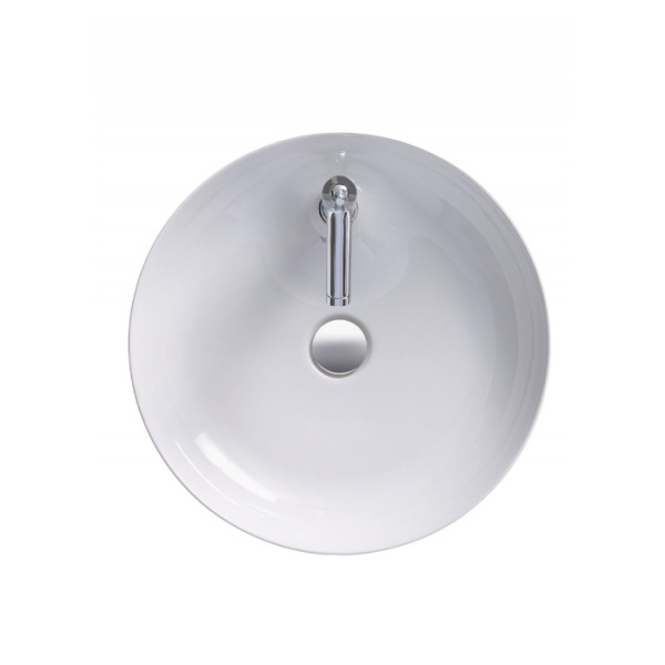 Duravit Cape Cod Раковина накладная ? 480mm , с 1 отв под смеситель, без перелива, цвет белый 