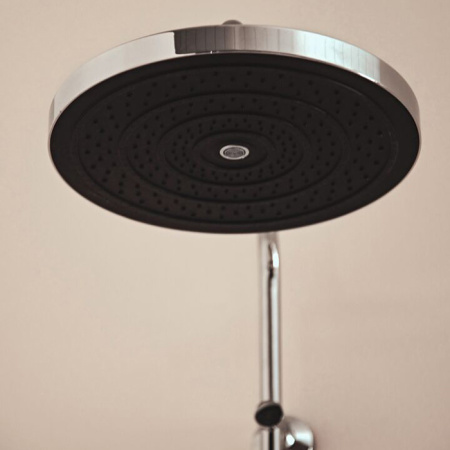 Ideal Standard Solos 3-функц.(Rain, Silkrain, SecondSkin) верхний душ 30см, цвет: хром 