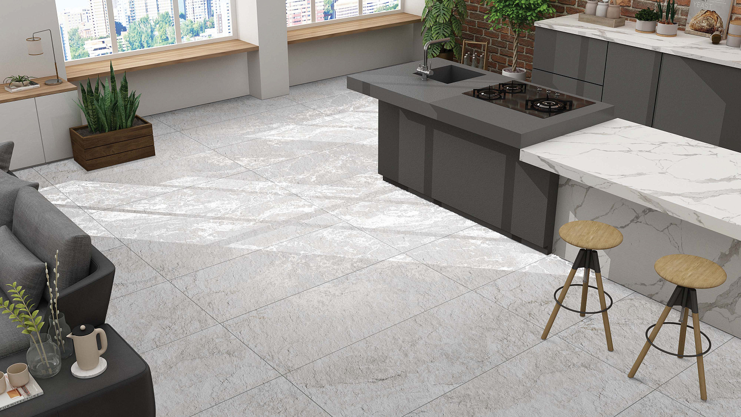  Eva Blanco Stonelo Carving 60x120