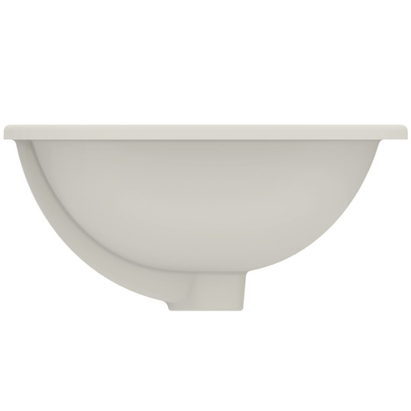 Ideal Standard Connect Раковина 500х380 мм, прямоугольная, встриваемая снизу без отв. под смес., с крепежом, цвет: белый глянец 