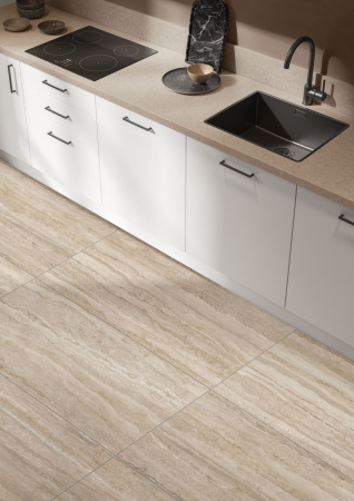   СитиСтоун травертин линейный Крем 60x60 (1,80) 