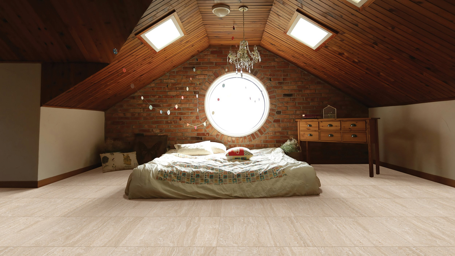  Juliette Travertino Beige Mat 60x60 (1,44)