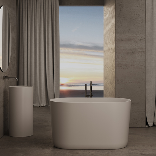 DEA DESIGN Single Ванна 1350х750хh750 мм отдельностоящая, цвет белый 