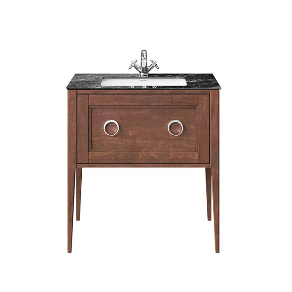 Kerama Marazzi Тумба PLAZA Classic NEO напольная с ящиком 80, орех матовый 