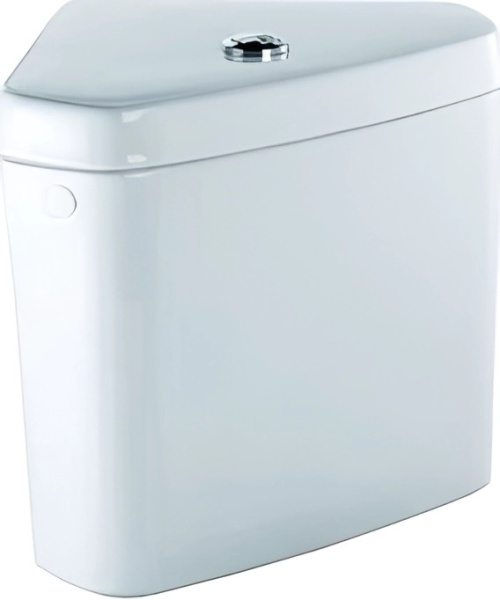 E4741-00 бачок ODEON UP 3/6 л, угловой ниж. (бел) 