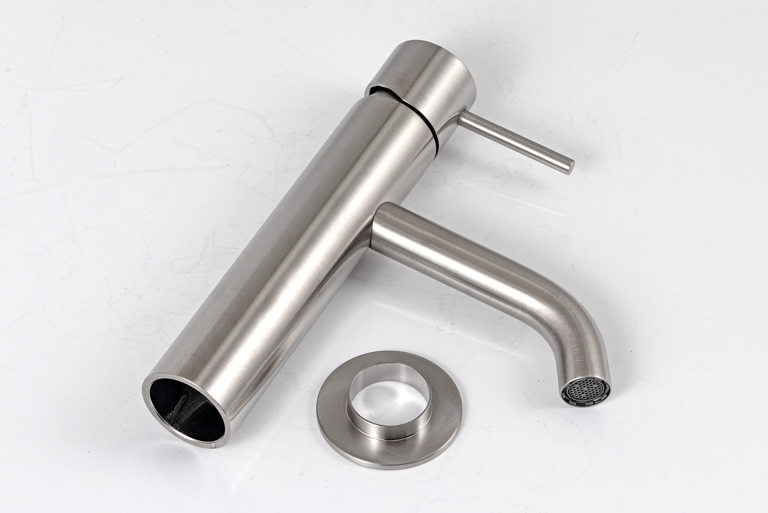 Смеситель для раковины Remer X Style X12XV, сталь