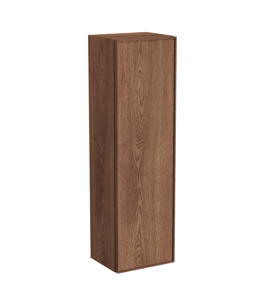 Пенал Metropole Edge, 35 см, правосторонний, цвет ореховое дерево (натуральный шпон) 